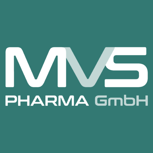 mvs pharma gmbh logo green and white