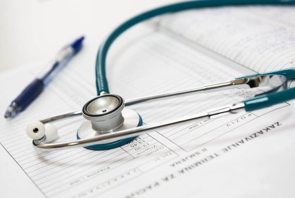 Close-up Photo of a Stethoscope - used in article on general antibiotic guidelines