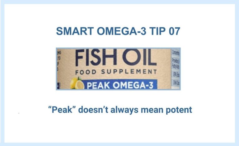 SMART omega-3 tip for fish oil potencty by MVS PHARMA