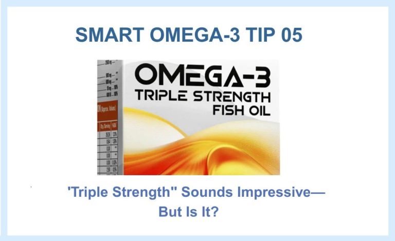 SMART omega-3 tip for higher quality and oncentration of EPA and DHA per capsule by MVS PHARMA
