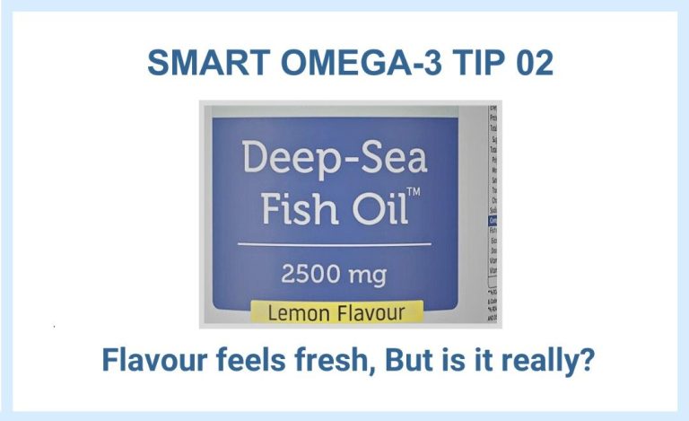 SMART omega-3 tip for flavour by MVS PHARMA