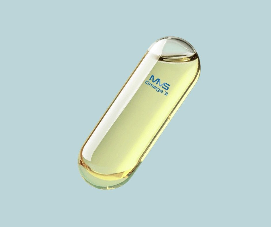 MVS Omega-3 capsule with raw material from Epax