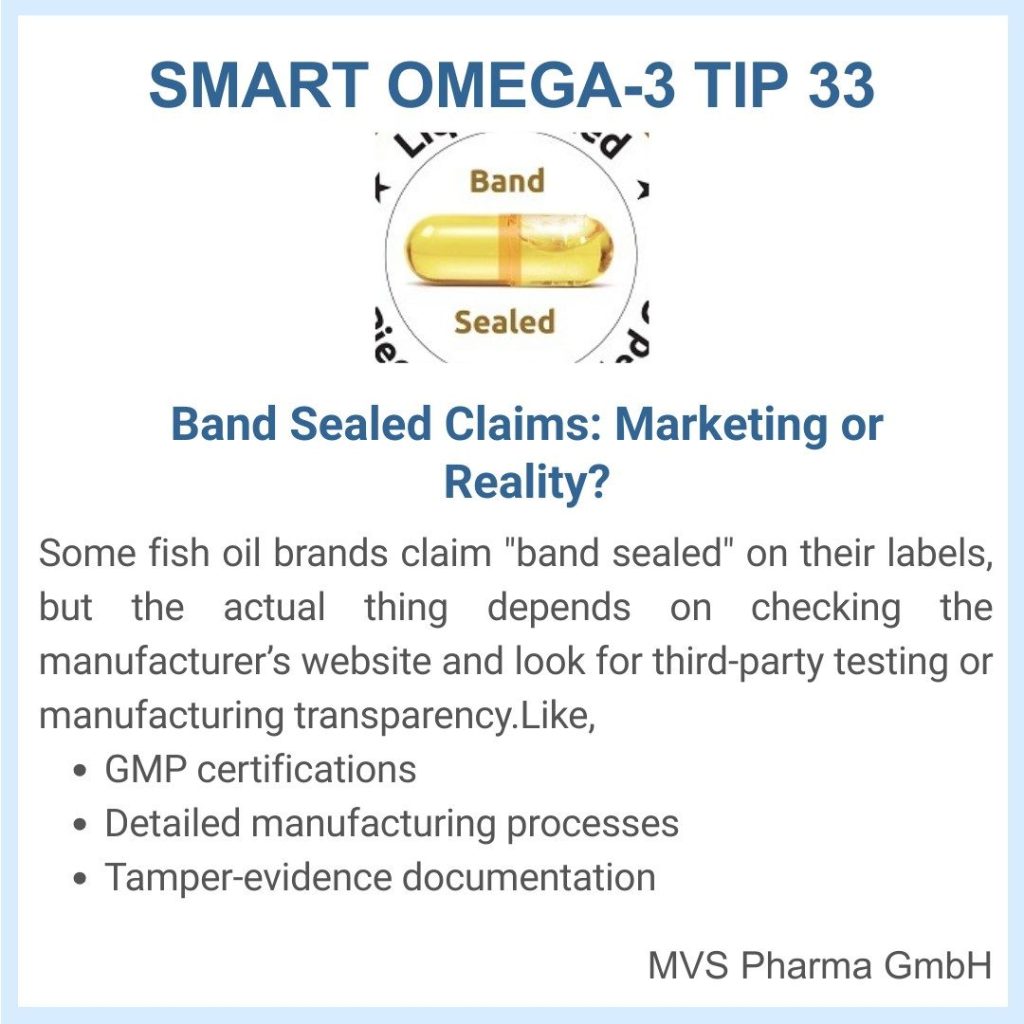 SMART MVS OMEGA-3 TIPS: for misleading marketing of fish oil supplements
