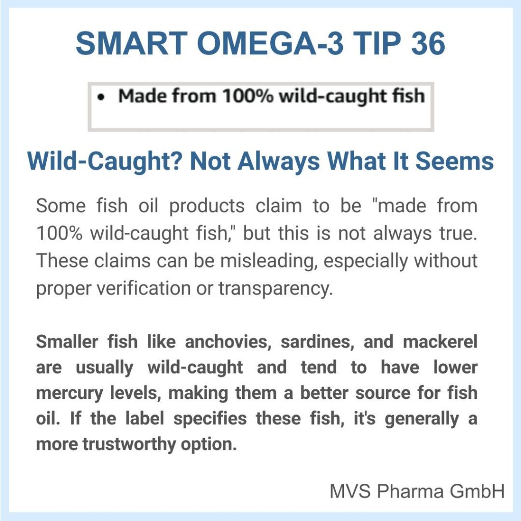 SMART MVS OMEGA-3 TIP 36 Wild-Caught? Not Always What It Seems